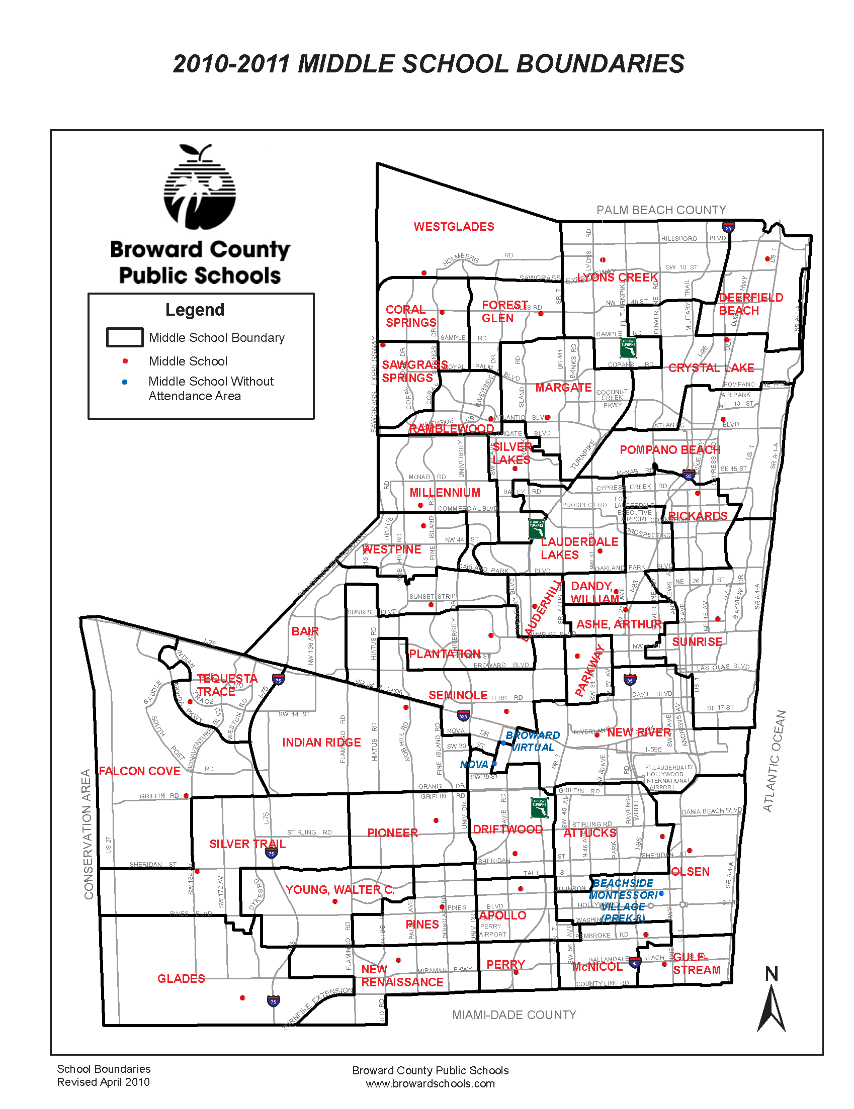 Middle School Boundaries